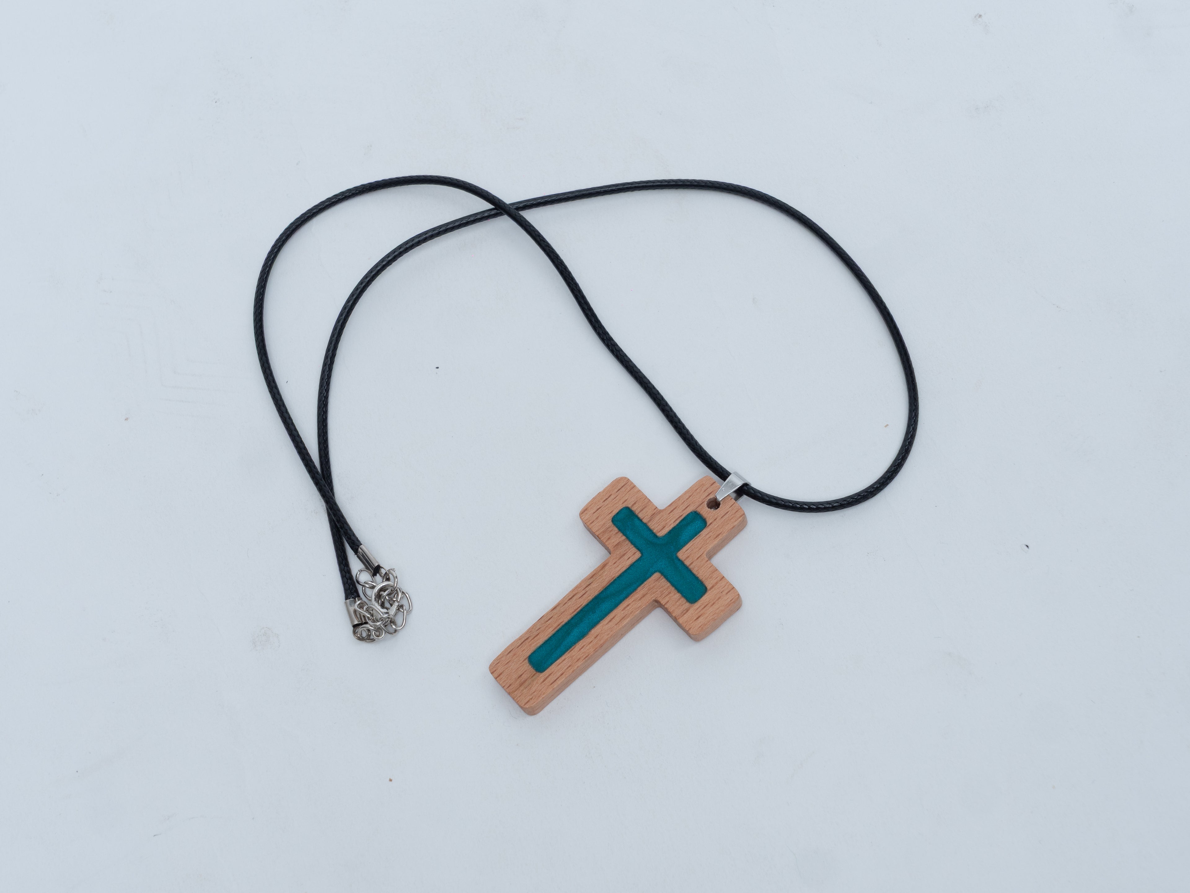 Green Daily Bible Verse Necklace