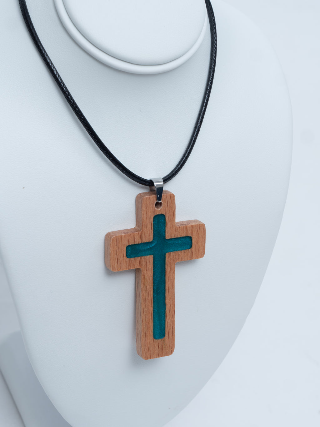 Green Daily Bible Verse Necklace