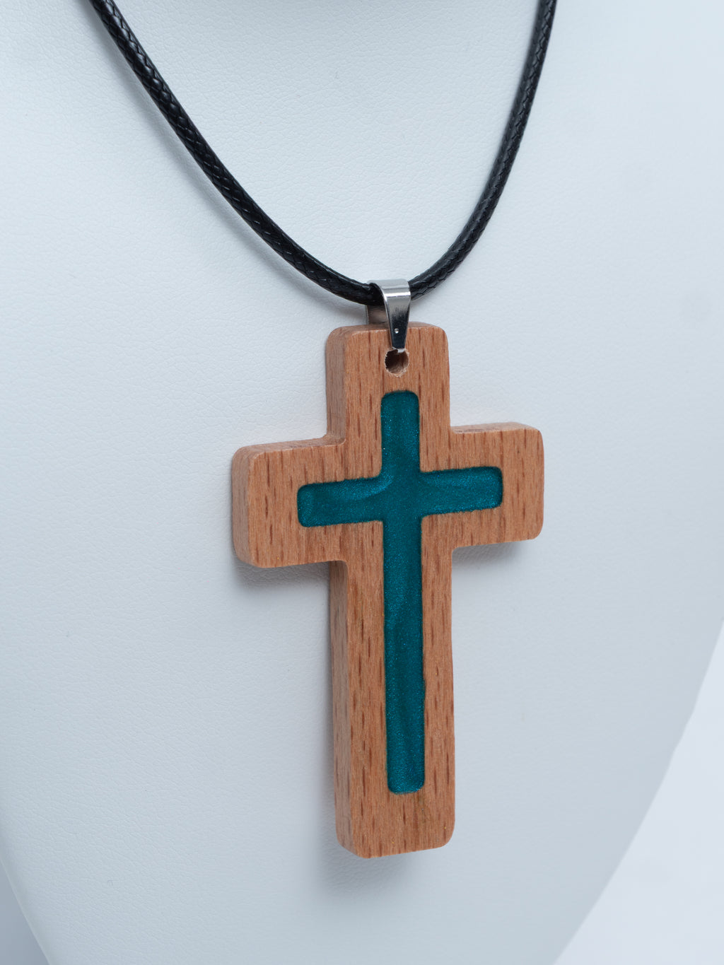 Green Daily Bible Verse Necklace