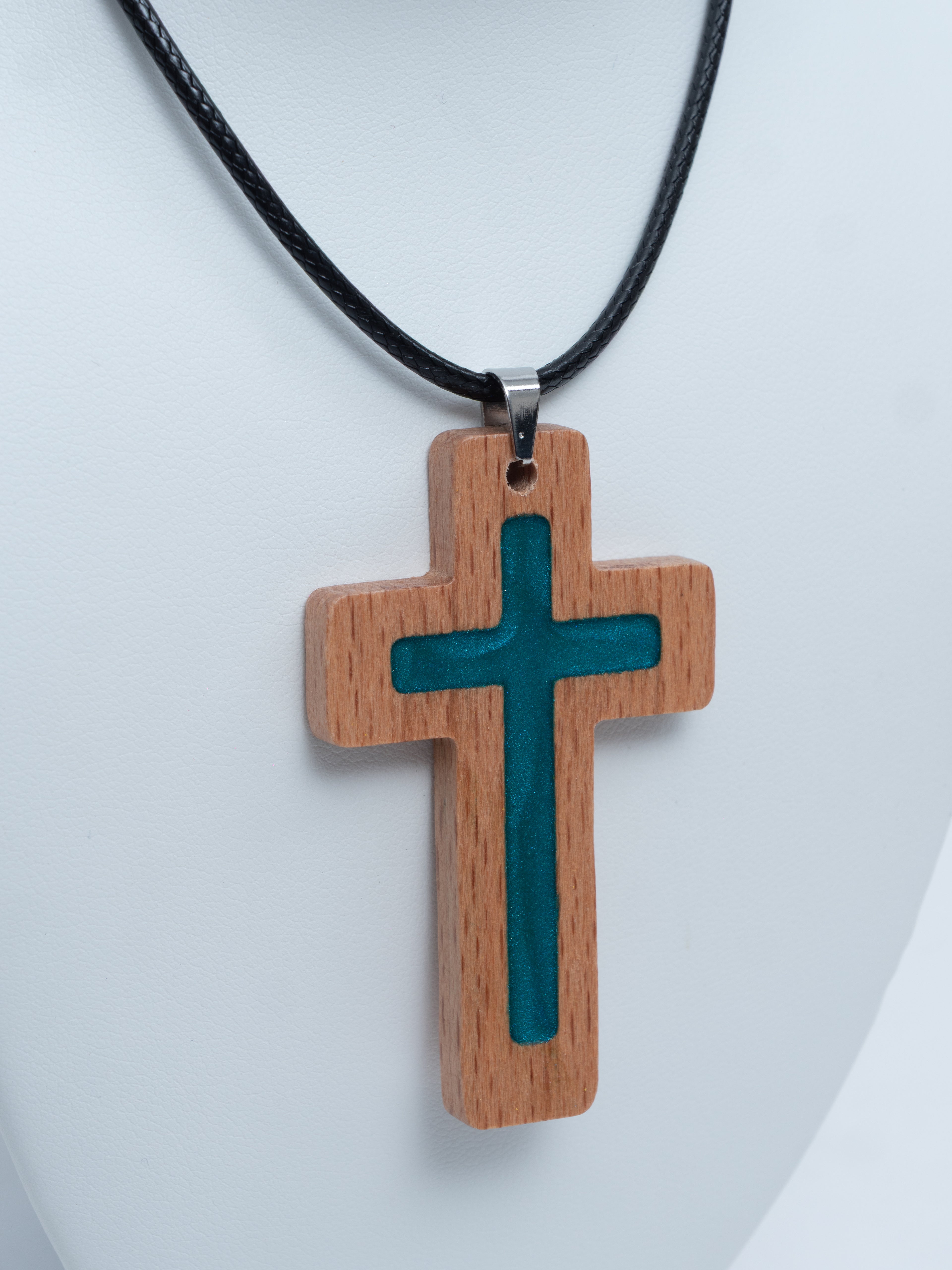 Green Daily Bible Verse Necklace