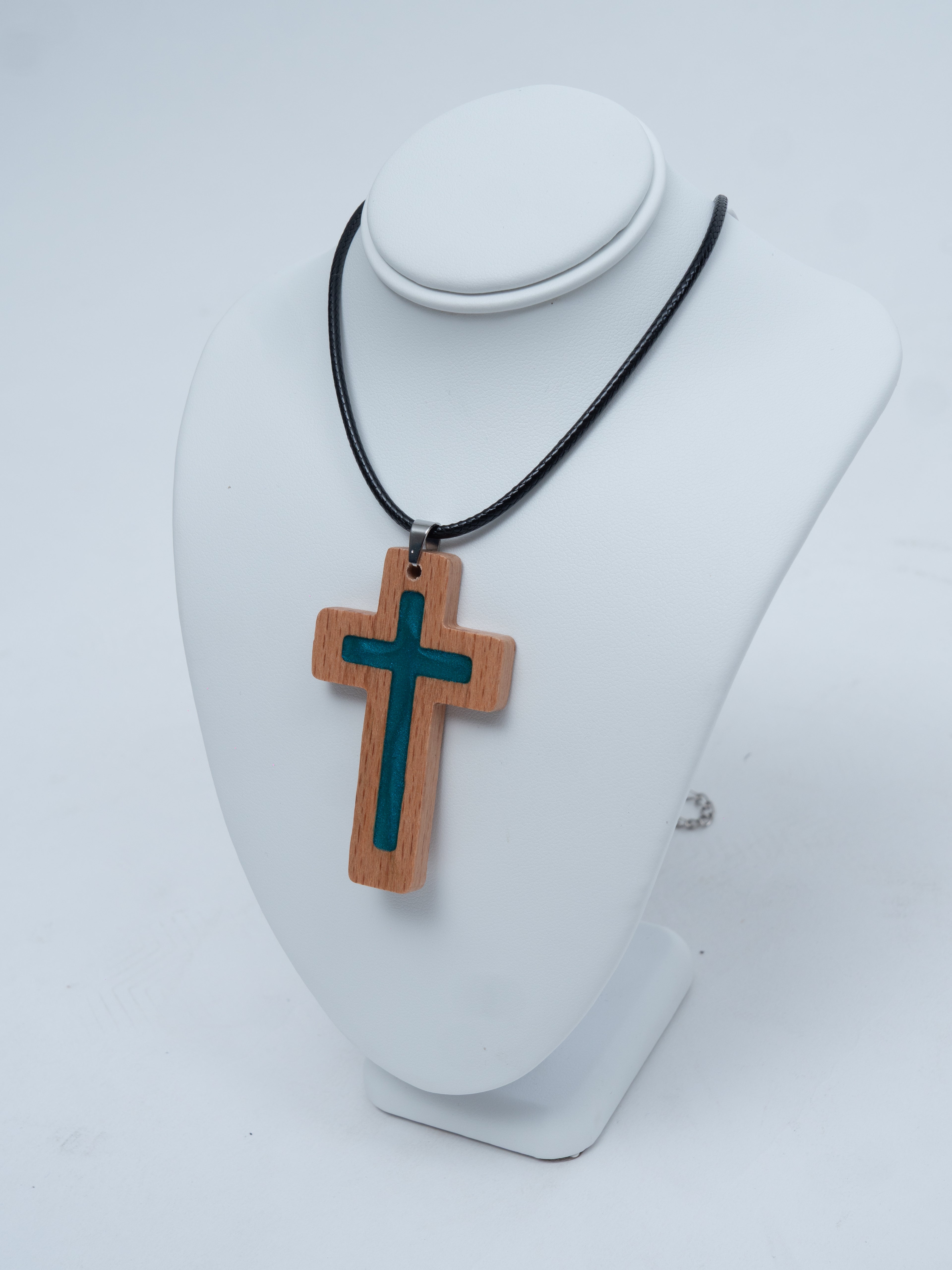 Green Daily Bible Verse Necklace