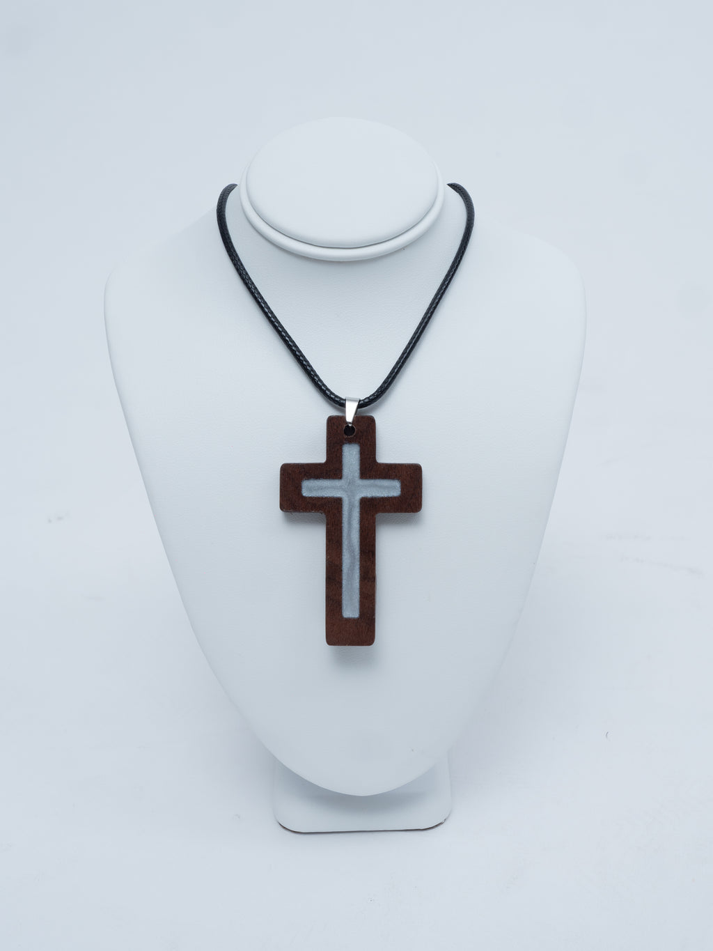 White Daily Bible Verse Necklace