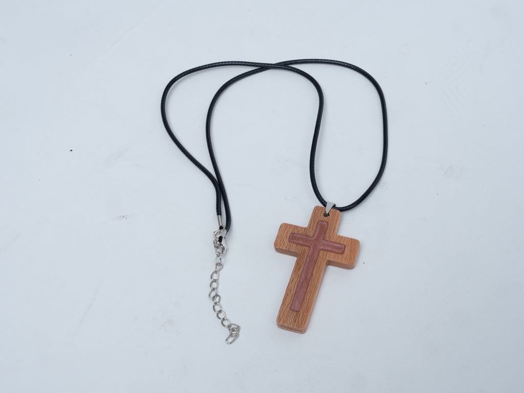 Pink Daily Bible Verse Necklace