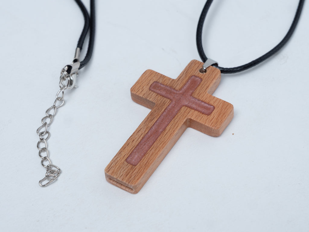 Pink Daily Bible Verse Necklace