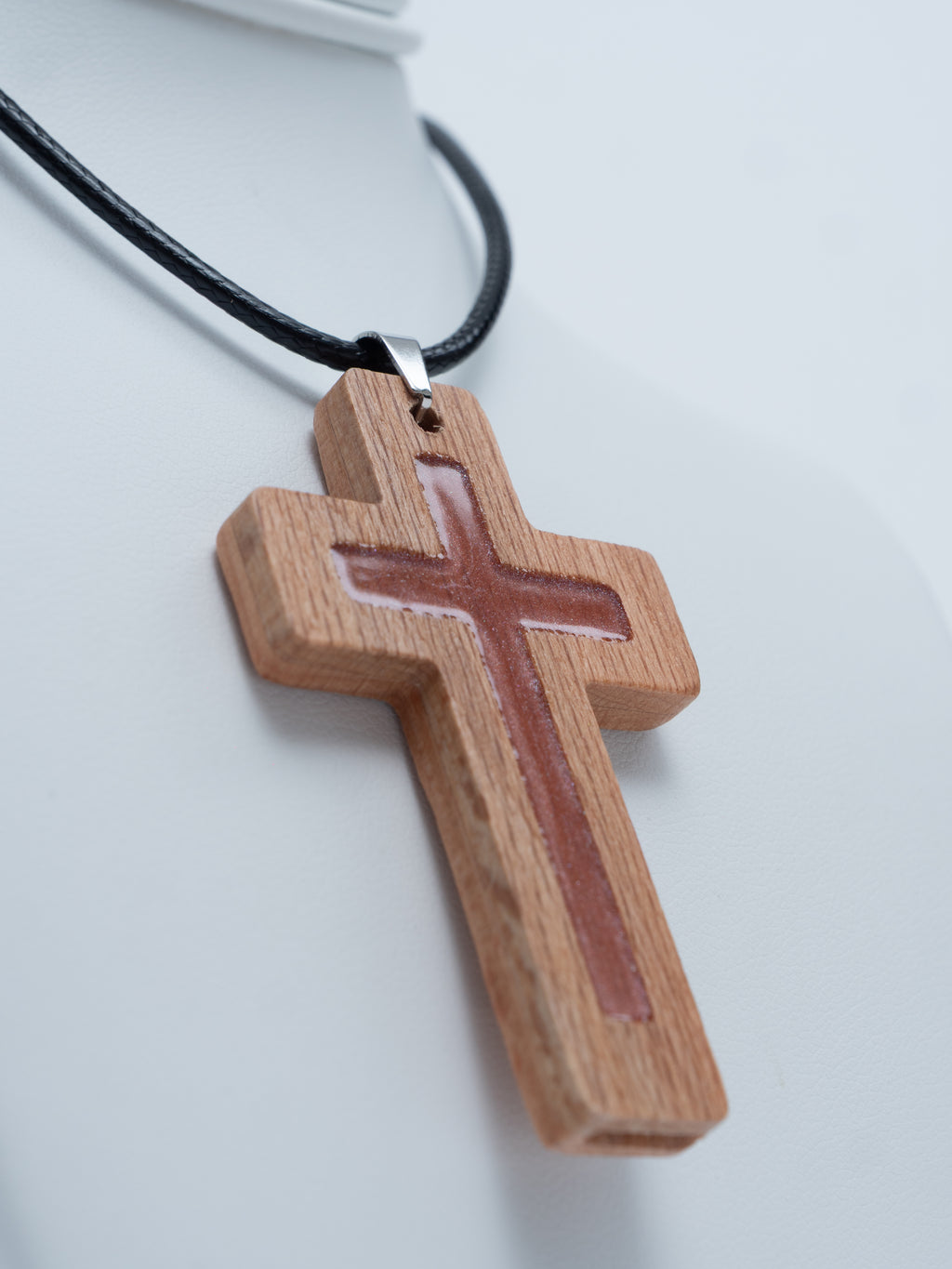 Pink Daily Bible Verse Necklace
