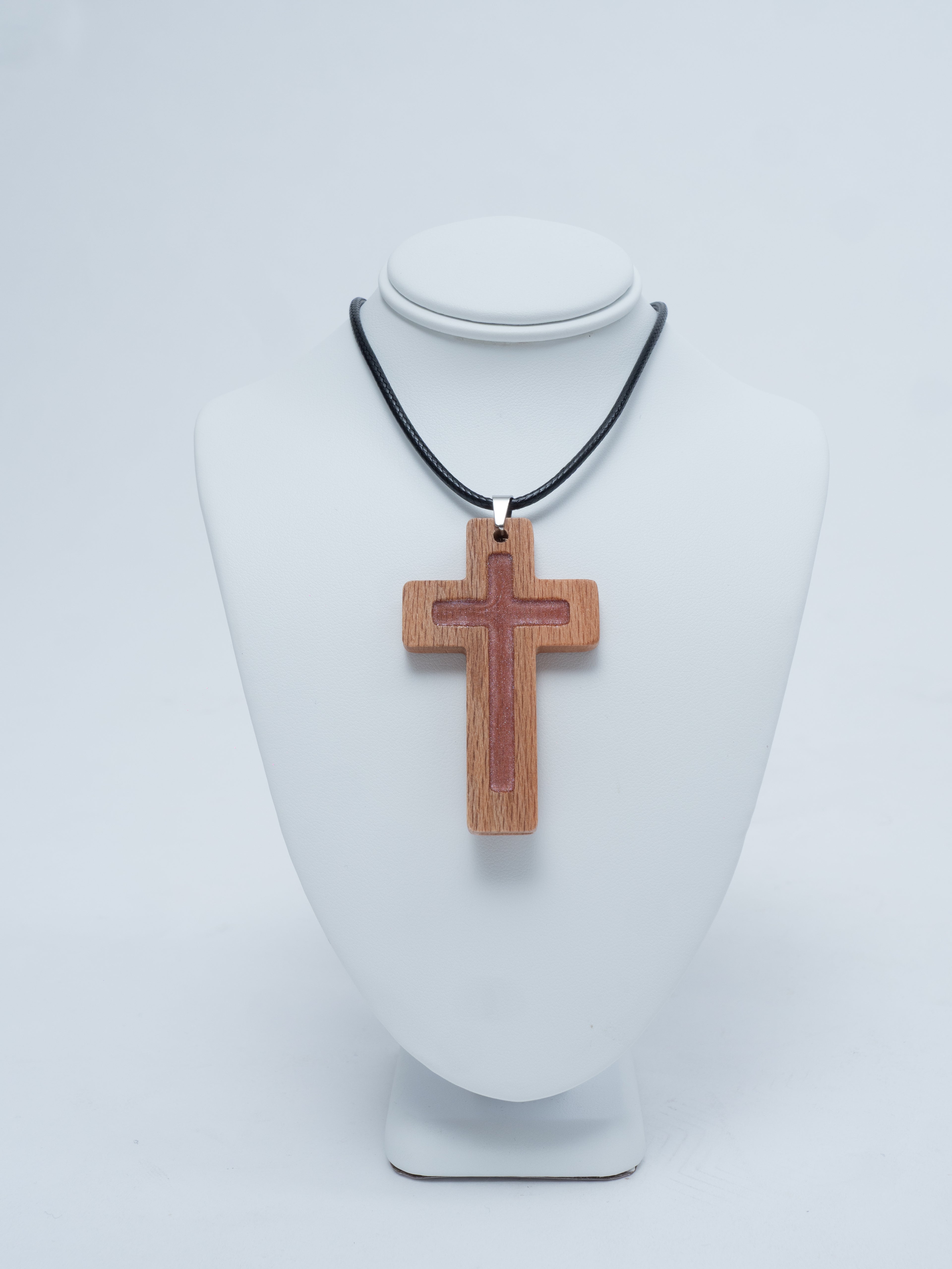 Pink Daily Bible Verse Necklace
