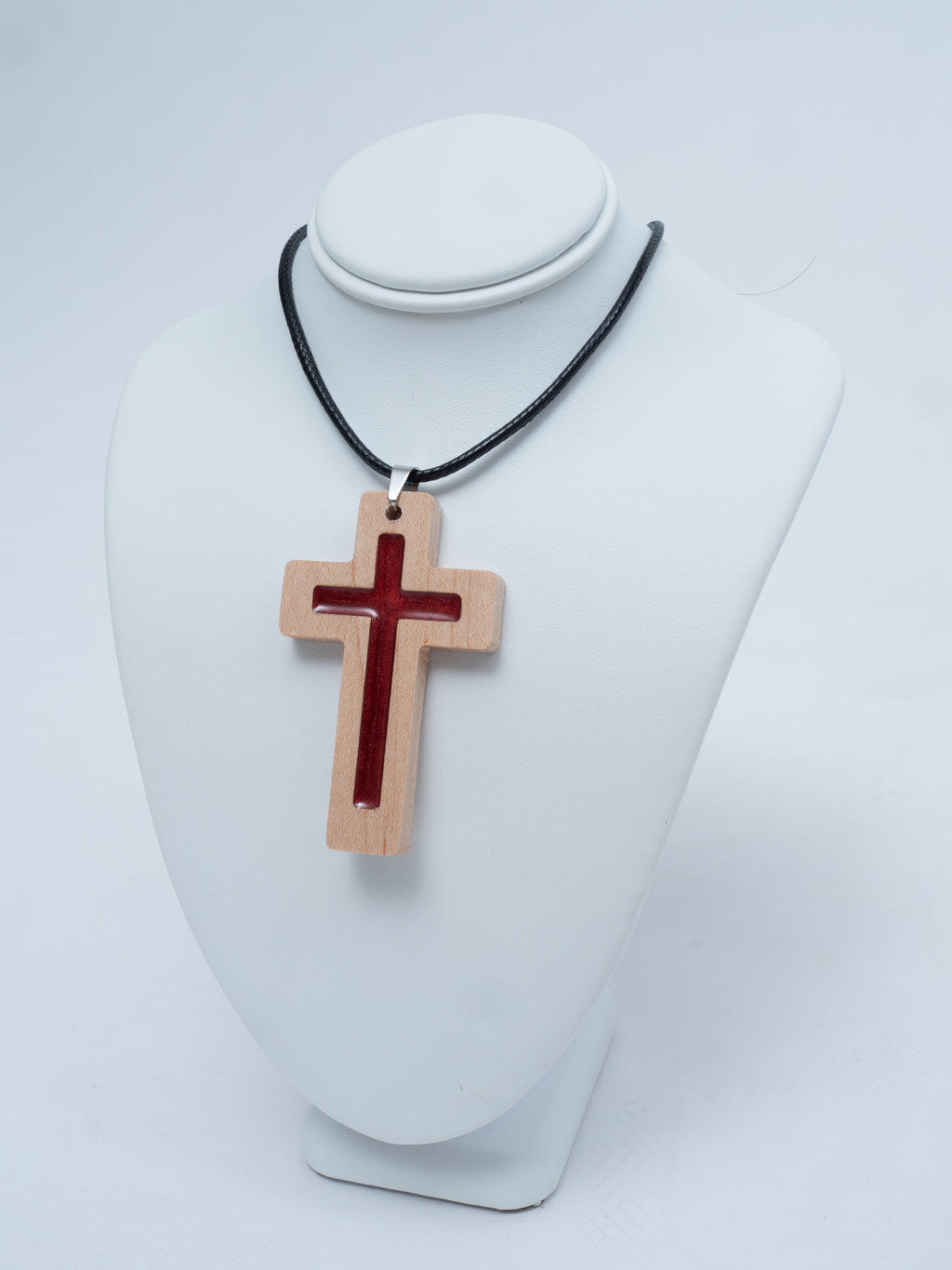 Red Daily Bible Verse Necklace
