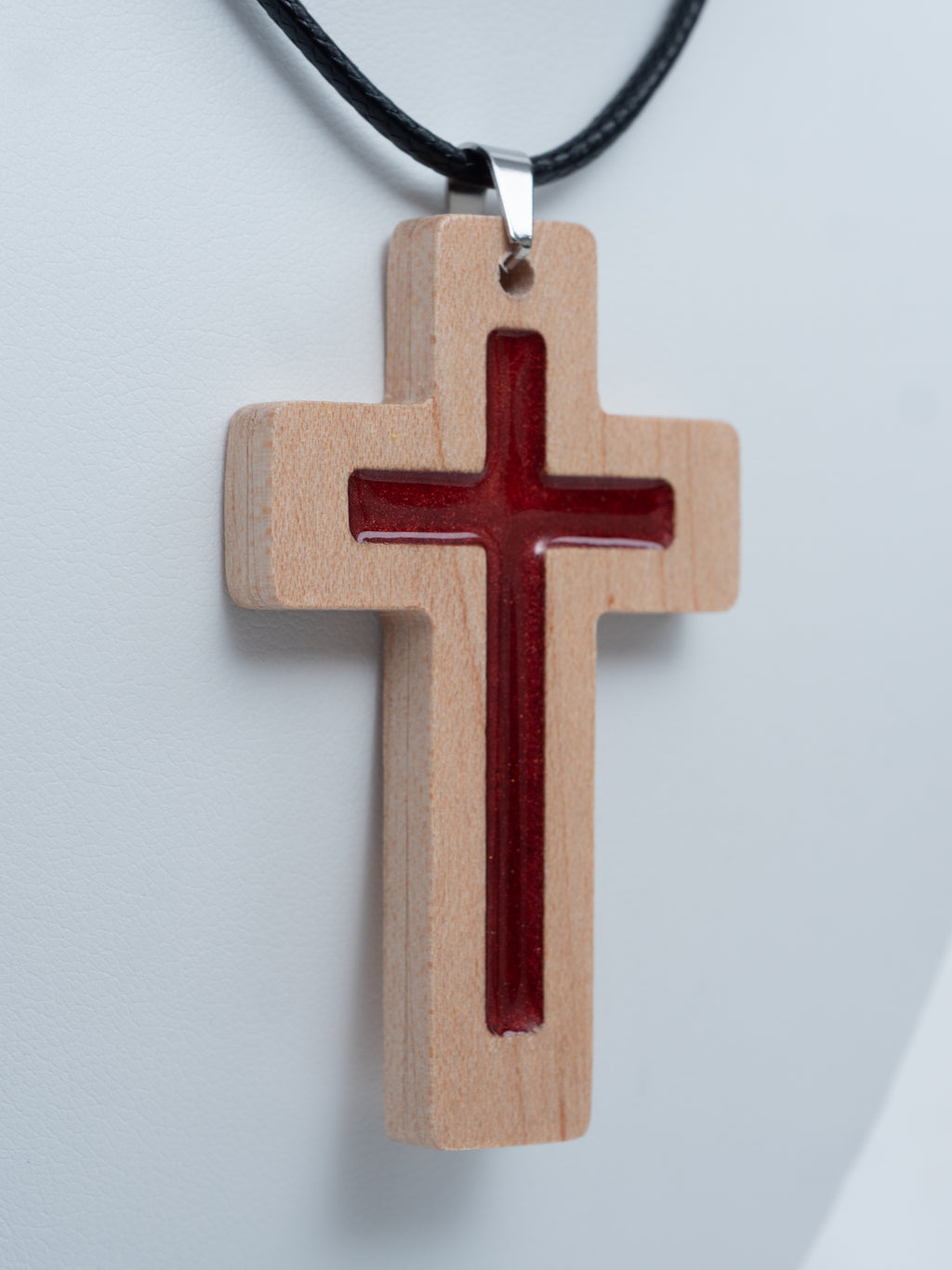 Red Daily Bible Verse Necklace