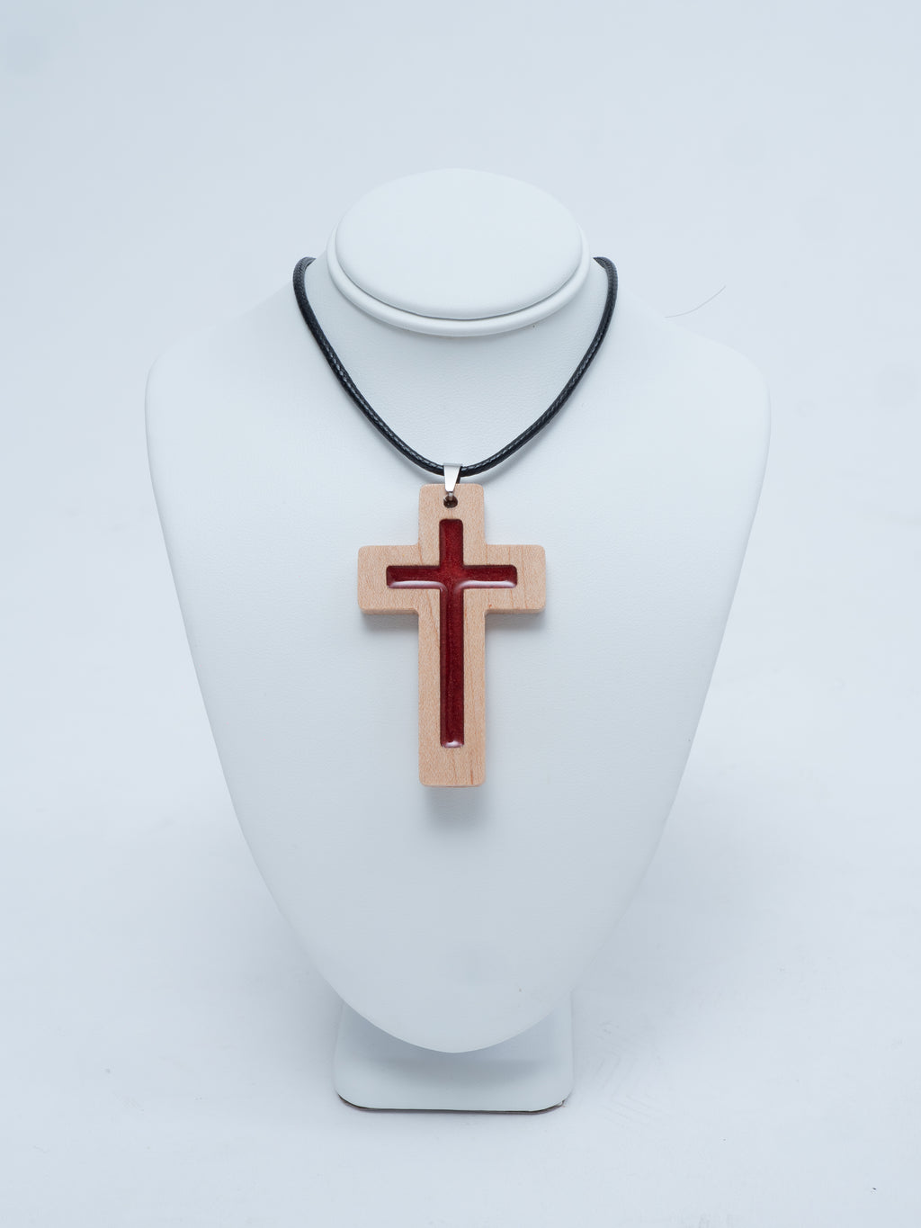 Red Daily Bible Verse Necklace