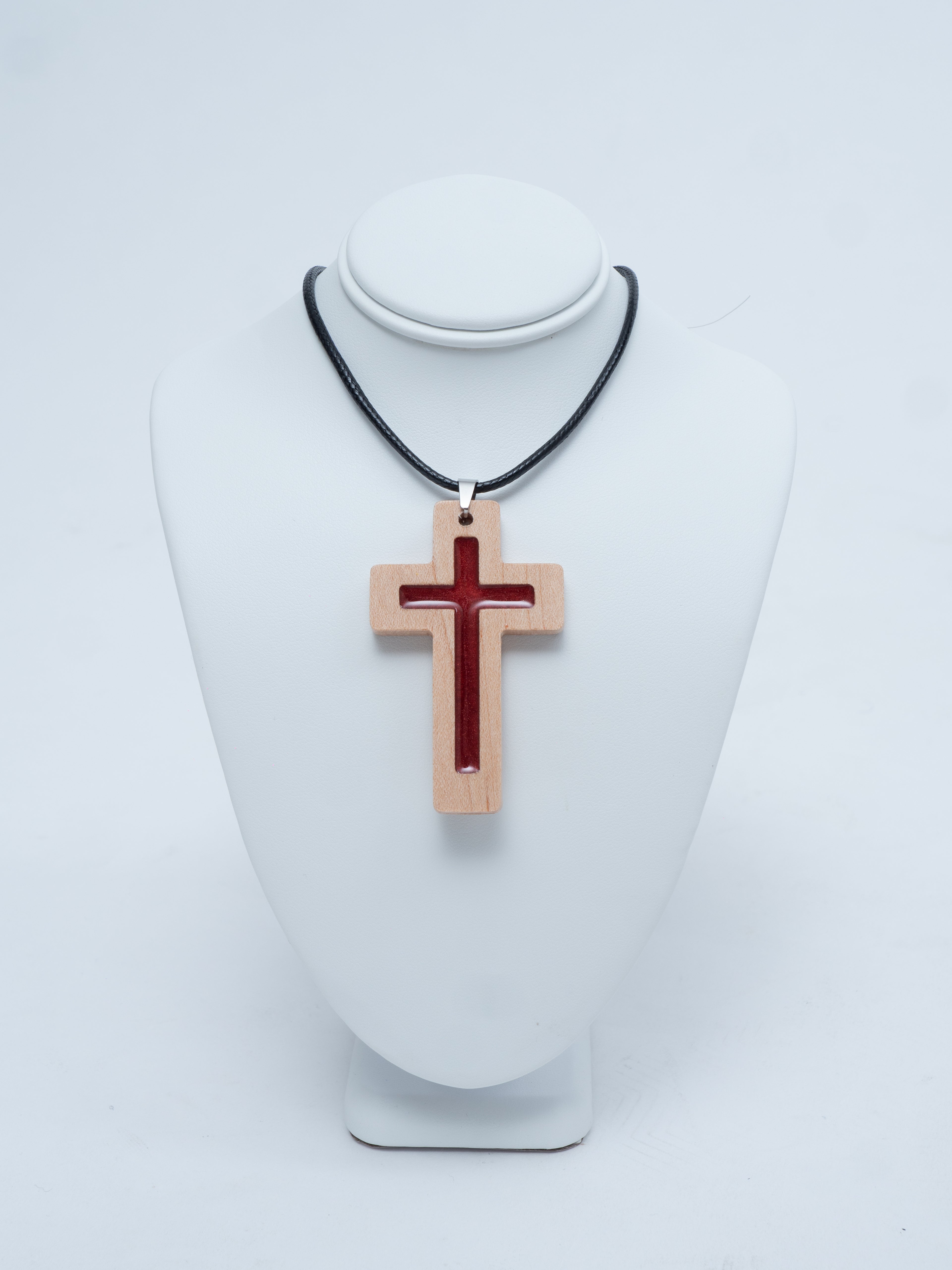 Red Daily Bible Verse Necklace