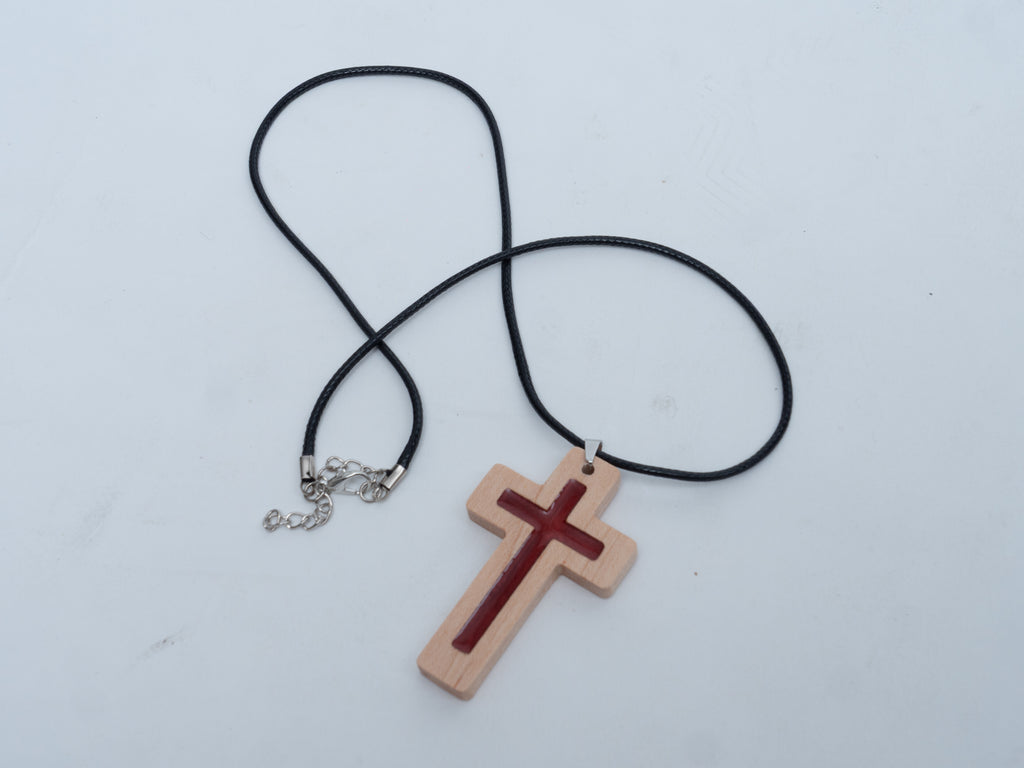 Red Daily Bible Verse Necklace